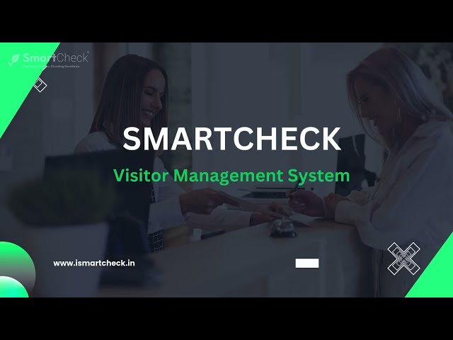 SmartCheck Visitor Management System | Digital Check-In & QR Visitor Pass