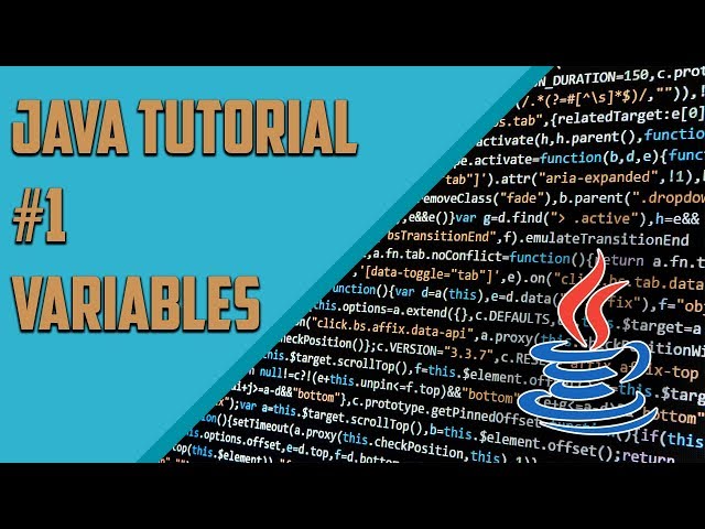 The basics of Java Variables | Java tutorial #1