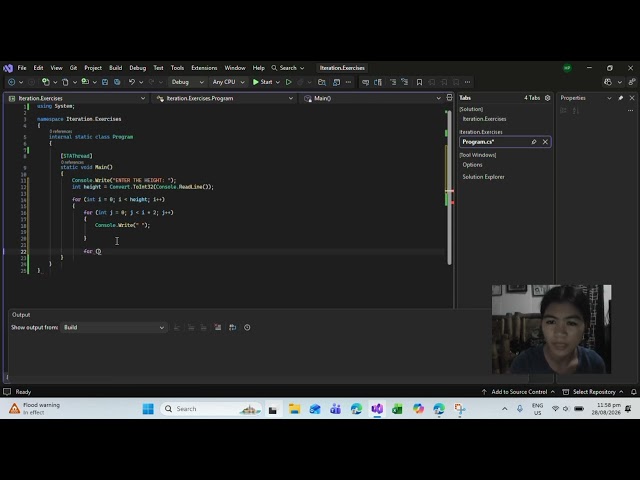 Creating a pattern using C#