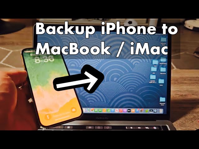 Backup iPhone to MacBook or iMac (Full Backup Super Easy)