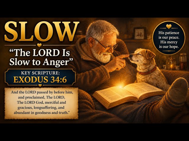 SLOW“The LORD Is Slow to Anger” - Exodus 34:6 