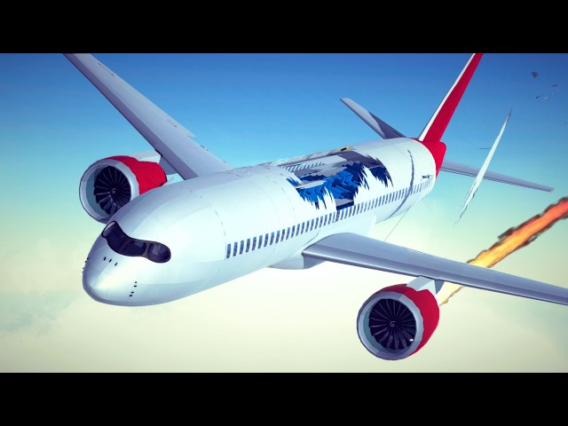 Airplane Survival Scenarios Chances and Emergency Landings #8 | Besiege