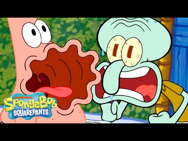 1 Hour of Patrick & Squidward's Funniest Moments! ⭐️🦑 | SpongeBob