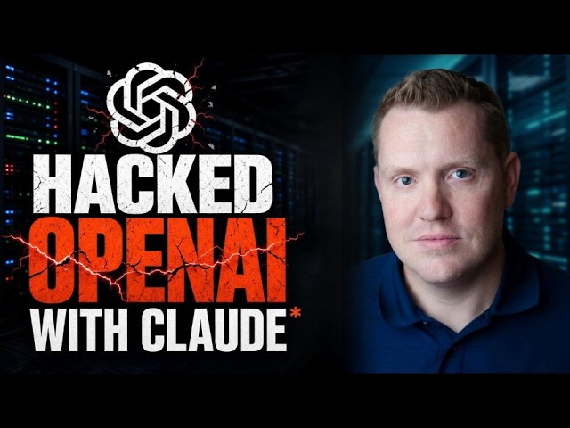 They Hacked OpenAI With Claude - Easy Way to check your security!