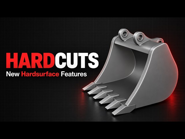 Hardcuts : New Highpoly Hardsurface Modeling Features