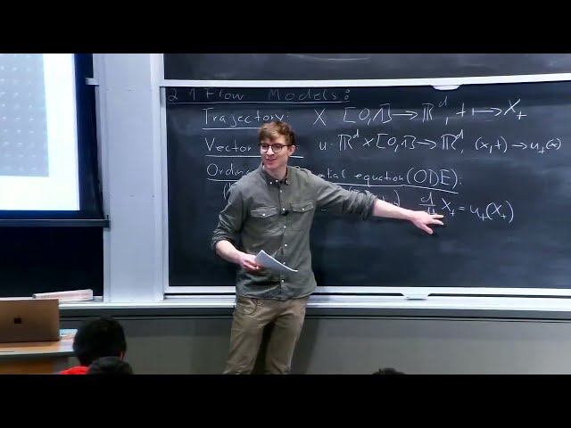 MIT 6.S184: Flow Matching and Diffusion Models - Lecture 01 - Flow and Diffusion Models (2026)