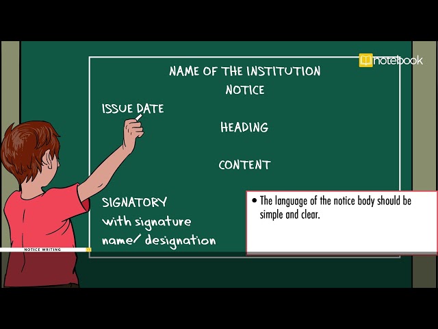 CBSE Class-6 English | Language | Notice Writing