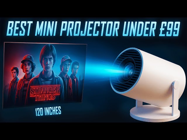 🔥Best Mini Projector Under £99 [2025] | Best Budget Projector With 4K Streaming & Android!