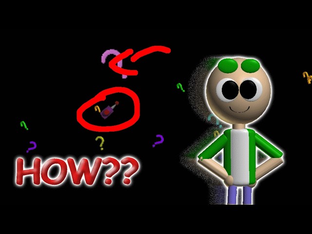 How To Add Mystery Room After Event To Your Decompile! 🌪️🧾/ #video #decompile #baldisbasics