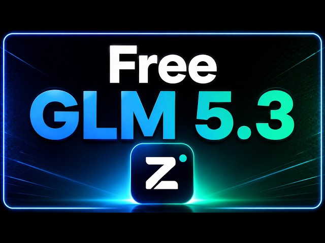 Use GLM 5.3 for FREE for Coding! (Full Setup)