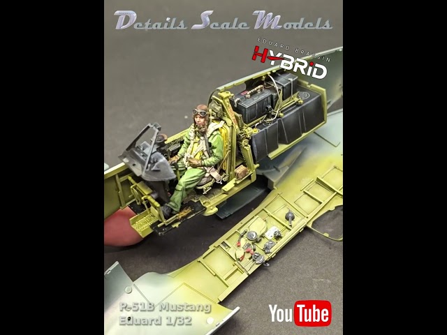 P-51B 1/32 Eduard HYBRID - cockpit