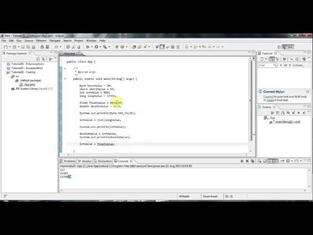 32   Casting Numerical Values