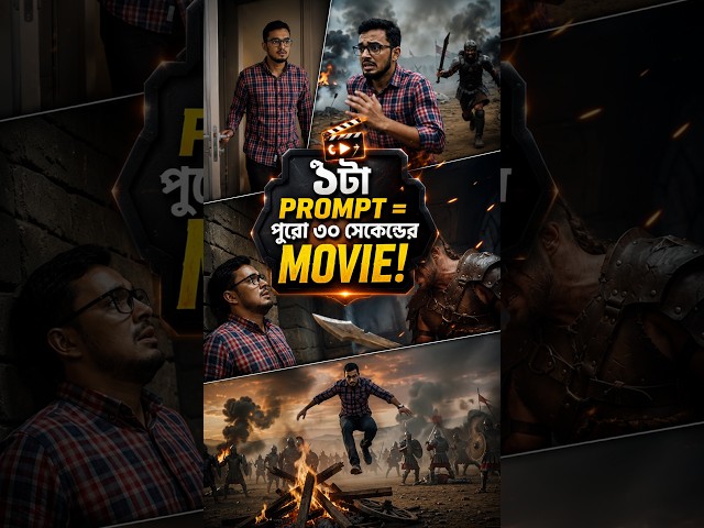 Google Flow Agent-এর আসল Power! ১টা প্রম্পট দিয়ে পুরা AI movie