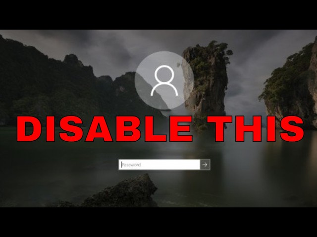 How To Disable Sleep Mode Lock Screen in Windows 10 [Guide]