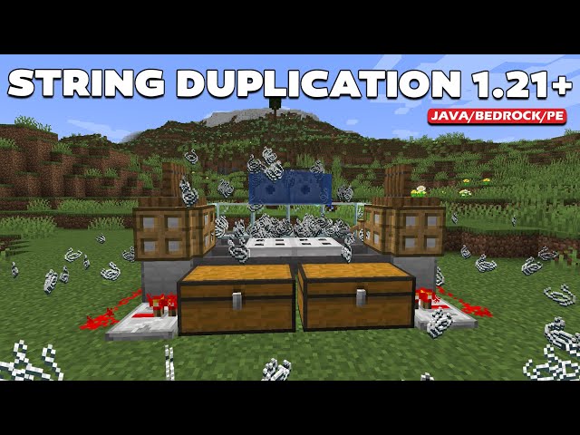 NEW String Duplication Glitch Minecraft (1.21 - 1.21.7)