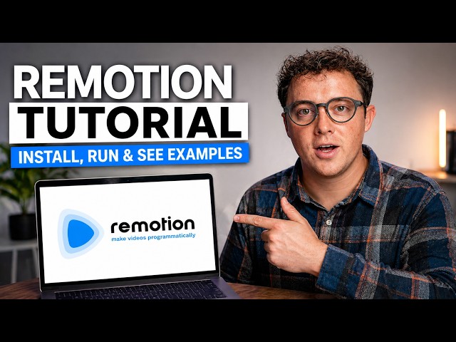 Remotion Tutorial for Beginners: Install, Run, and See What It Can Do