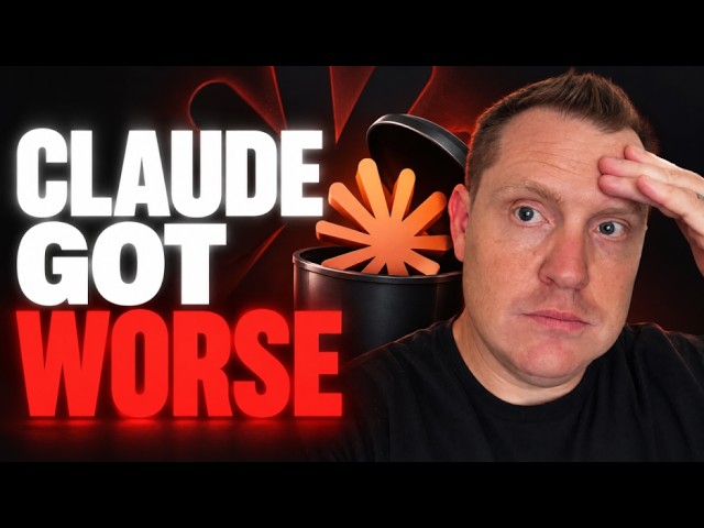 Claude is getting dumber - Anthropic is lying to you!