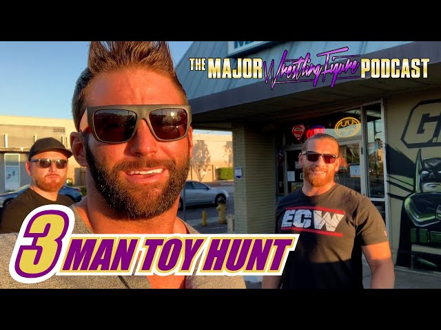 3 Man Toy Hunt! Major Wrestling Figure Pod