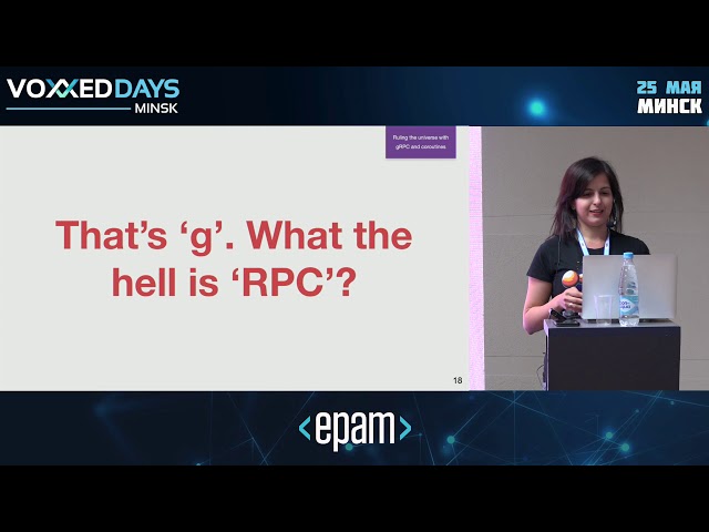 Ruling the universe with gRPC and coroutines. Marharyta Nedzelska, Wix