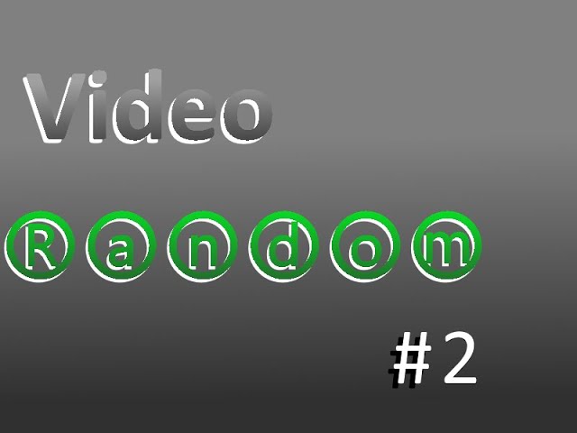 Video Random #2 (𝑨𝒏𝒊𝒎𝒂𝒄𝒊𝒐́𝒏!!!)