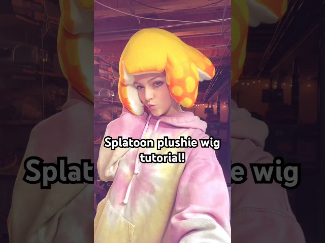 I figured I should post this wig tutorial here for the YouTube masses! #splatoon #cosplay #wig
