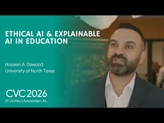 Ethical AI & Explainable AI in Education | Hussein A. Dawood Interview | Computer Vision Conference