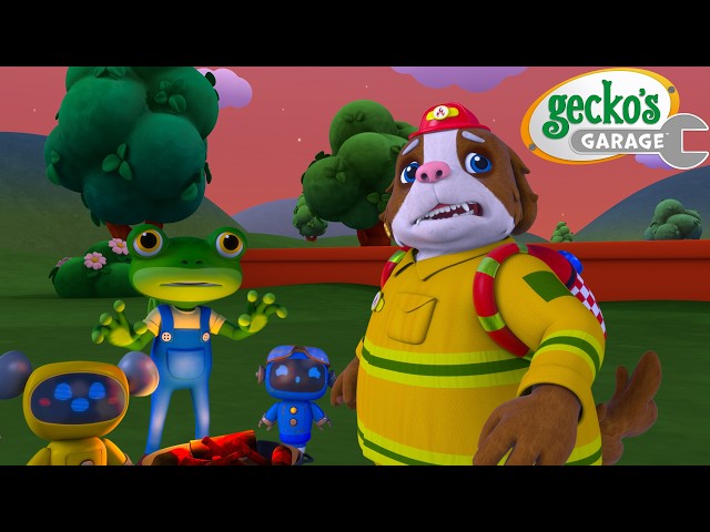 🔥Firefighting Friends | Gecko's Garage 🚚 | Cartoons For Kids | Toddler Fun Learning