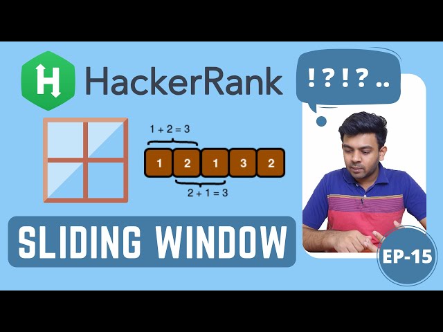 Sliding Window - Subarray Division | HackerRank Problem Solving | Ep-15 | Tamil | code io