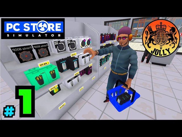PC Store Simulator  |  Full Game  |  Episode 1  |  Lets Play