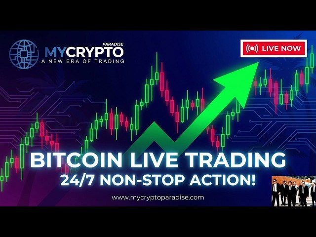 Bitcoin Live Chart 24/7 | Crypto Market Radio, BTC News, Fear & Greed