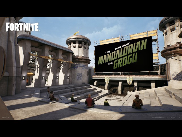The Mandalorian and Grogu Watch Party Island