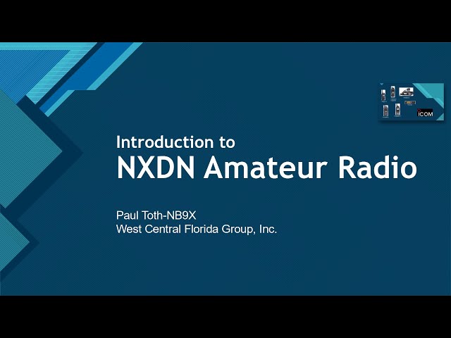 TECHCON 2022 - Introduction to NXDN
