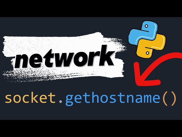 Python Networking Tutorial #1 – Find Your IP Address in Seconds!