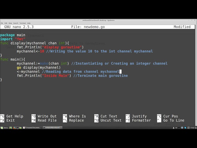 Go (golang) Tutorials - Concurrency Channels