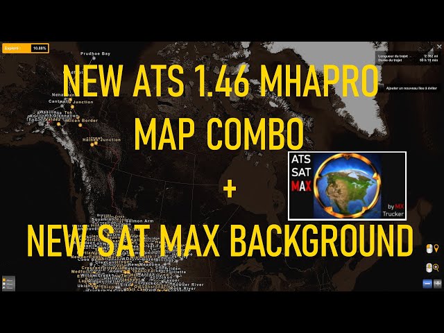 207 | ATS 1.46 MHAPRO MAP COMBO + NEW SAT MAX BACKGROUND !