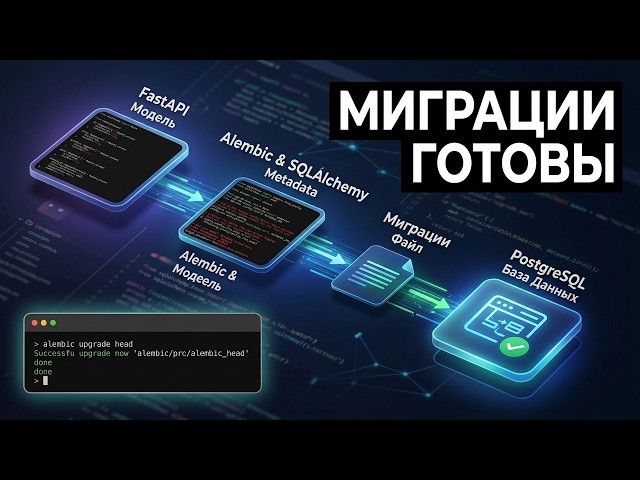 Как подключить Alembic к FastAPI + PostgreSQL? Разбираем миграции на реальном SaaS-проекте
