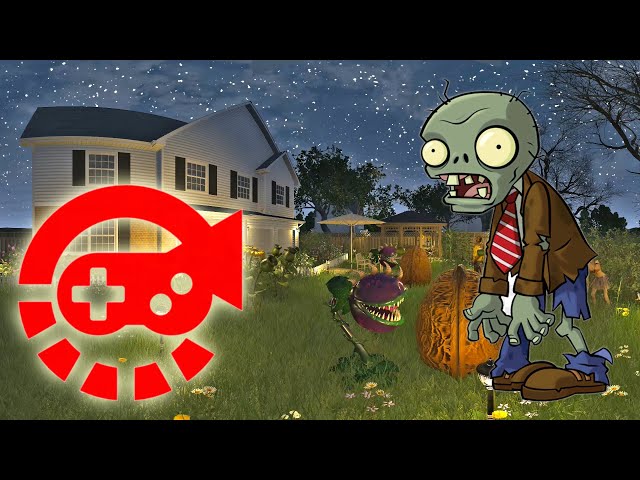 360° Video - Plants vs. Zombies 3D in Real Life