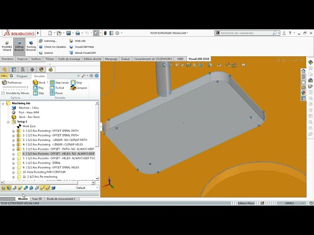 6- know more then aboute pocketing option in visualcam