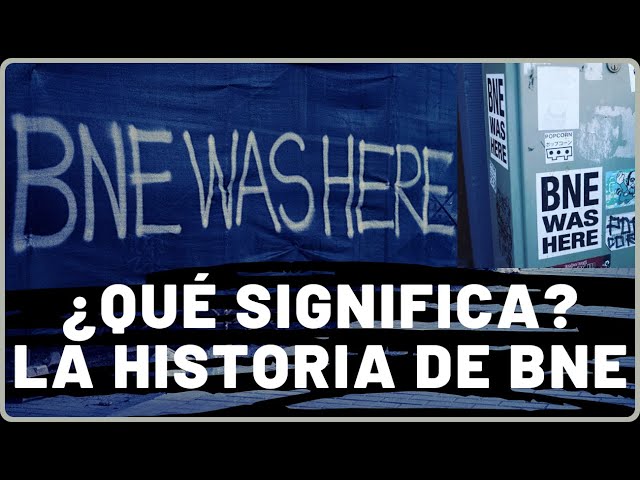 ▶️ WHO is BNE: 3 MYTHICAL LETTERS of GRAFFITI in the WORLD 💣