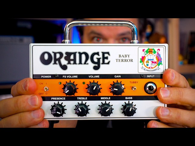 We Brought Home the Orange Amps Baby Terror