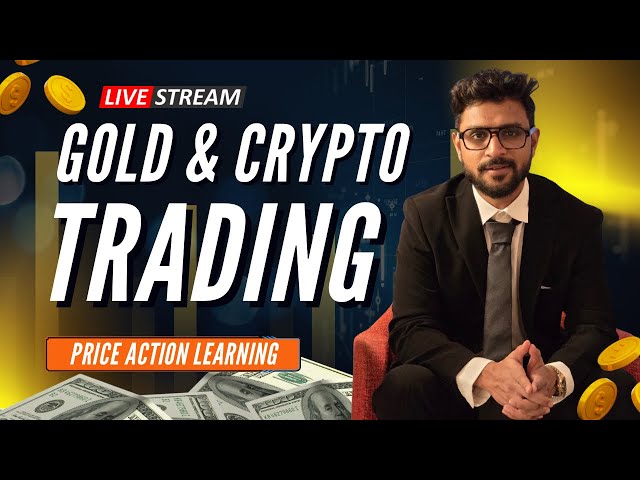 21 Aug | Live Market Analysis for Gold & Crypto | TradewithGG - Girish Gore