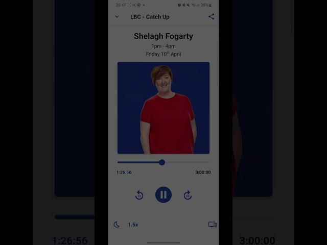 Questioned about her Sarcasm - Shelagh Fogarty LBC Friday 10th April