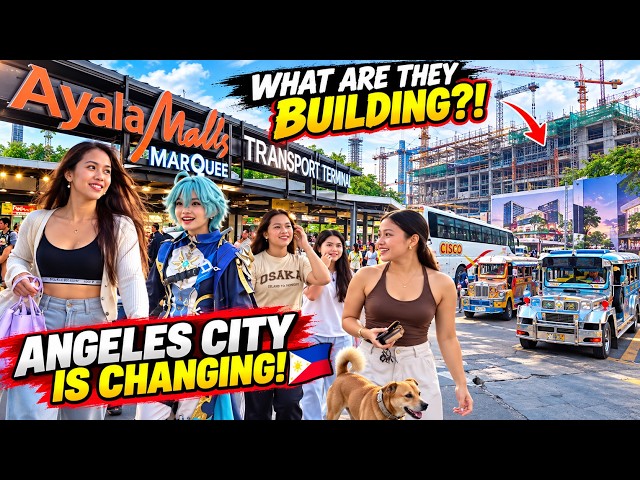 THE FUTURE OF ANGELES CITY? 🇵🇭 HUGE DEVELOPMENT NEAR MARQUEE MALL!