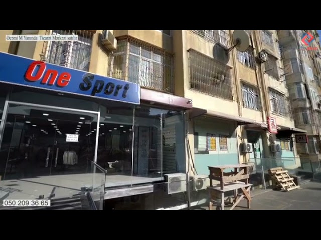 OBYEKT SATILIR‼️ Memar Əcəmi m/st. Yeni Tikili Binanın  1-ci mərtəbəsi, 182 m². #obyekt icarədədir