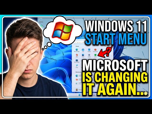 Microsoft is Changing The Windows 11 Start Menu Again...