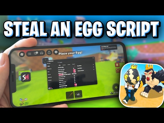Steal An Egg Script - How To Get Steal An Egg Roblox Script Without KEY! (Script Steal An Egg) 2026!