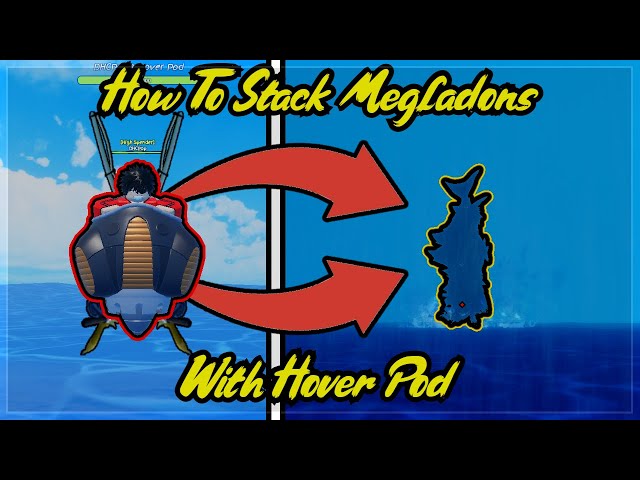 [GPO] How To Stack Megladons With The New Hover Pod In Whole Cake Update..