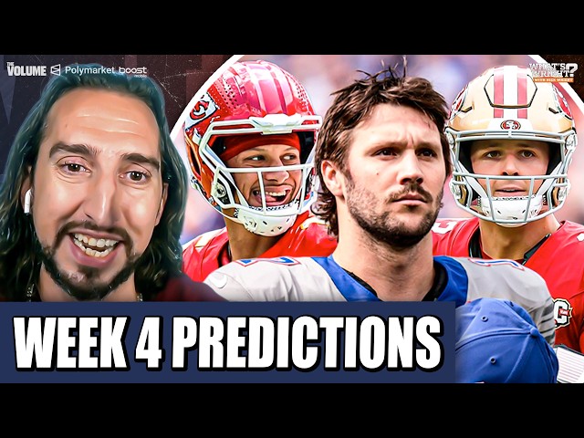 NFL Week 4 Predictions: Chiefs-Raiders, Patriots-Bills, Cowboys-Texans, Broncos-49ers, Rams-Eagles