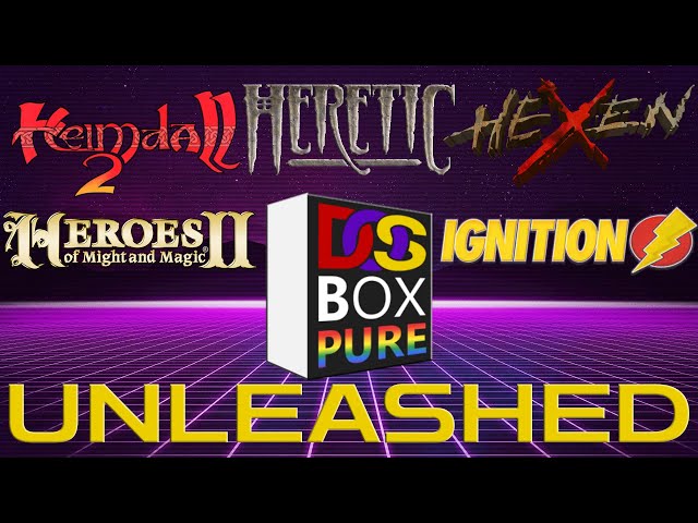 DOSBox Pure Unleashed - testing 50 iconic and personal favorite games, part 3 - no commentary