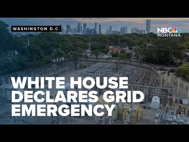 White House declares national emergency over foreign parts used in power grid